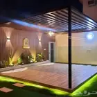 تنسيق حدائق شلالات نوافير جده مكه