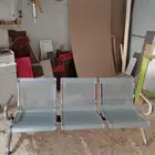 كراسي انتظار حديد العدد 2 للبيع