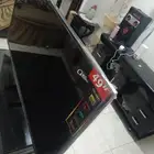 شاشة 49 بوصة عادية شبه جديدة