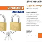 مجموعة اقفال ومفتاح واحد