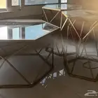 طاولات من هوم سنتر نظيفه جدا ولا فيها اي خدش نظيفه