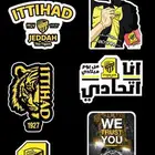 ملصقات ورقية لأندية السعودية