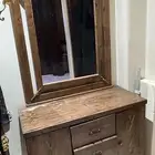سرير وتسريحة وكومدينه