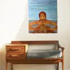 لوحة جدارية رسم يدوي