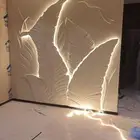 تصميم وتنفيذ جميع حفر 3d لوحات جدارية وديكورات خشبي والأثاث