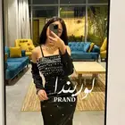 فستان سهرة أسود بأكمام خارجية ( جديد )