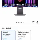 LG 34GS95QE 34-inch Ultragear OLED