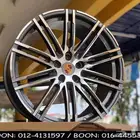 جنوط بورش كيان مقاس 21 اصلي وكاله موديل 2017