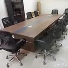 meeting tables and chairs جديد طاولة اجتماعات و كراسي