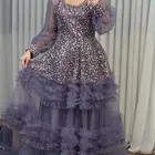 فساتين شبه جديدة الخوات العروس استخدام ثلاث ساعات