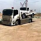 سطحه تبوك لتحميل السيارة المصدومة والسليمه