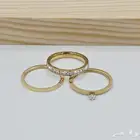 متجر_كاتشي خواتم نسائية شكل م ا ر ك أ ت