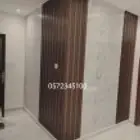 فني تركيب ديكورات فوم ستيل بدل رخام باركيه تجديد غرف دهانات