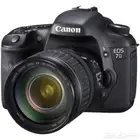 تاجير معدات تصوير وكاميرا كانون 7d