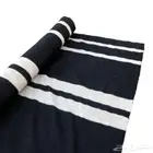 قماش رواق ساتر للمخيمات اسود وابيض للبيع