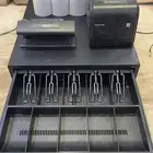 درج كاشير مع طابعه مستعمل ونظيف