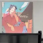 لوحه كبيره ونبيس لوفي