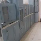 مطبخ شبه جديد للبيع   بحالة ممتازه