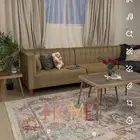 للبيع كنب حرف L معاه اربع مخدات