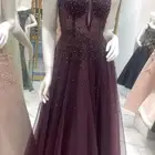 فستان جميل لون بنفسجي