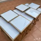 طاوله 6صيغره ووحده كبيره