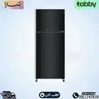 ثلاجة جنرال كلاس 16.9 قدم باللون الأسود مع باب زجاجي