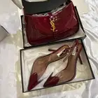 اطقم شنطه سان لوران كعوب ماركات ديور شانيل