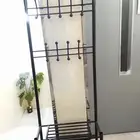 علاقه ملابس مع جزامه لون اسود