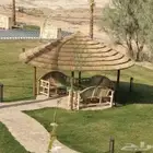 مطلوب فني مظلات جريد وخيزران وقش افريقي القصيم
