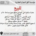 للبيع عمارة سكنية 5 شقق موقع مميز
