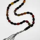 سبحة عقيق سليماني فضة