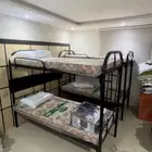 سرير حديد دورين جديد مع اغراضه شامل التوصيل