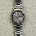 ساعة SEIKO 5 فضي