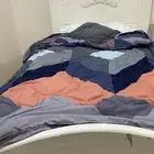 سرير خشب جودة ممتازة اللون ابيض مقاس متر وعشرين في مترين