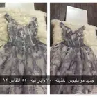 فستان نظيف للبيع ولا مره تك لبسه