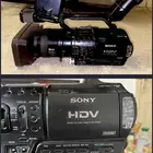 كاميرا للبيع -كاميرتين سوني نظيفة Sony 1080 Full HD -ميموري
