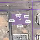 ارض مميزة للبيع سكنية تجارية  حي العزيزية (ت5) 3 واجهات