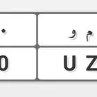 لوحة مميزة للبيع ح م و