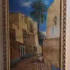 لوحه رسم تراثي مقاس 68 98 سنتمتر السعر 200 ريال