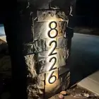 تصميم وقص أرقام الغرف الفندقية والشقق والعمائر