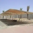 مظلات حدائق مجالس قزاز مجالس خيام ملكيه مجالس قرميد هناجر