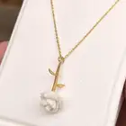 اطقم سوليتير نسائي (لؤلؤ صدف طبيعي)