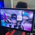 شاشة تلفزيون ولابتوب وفرنين غاز