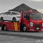 سطحه حي الروضه والخليج لنقل السيارات المصدومة والمعطلة