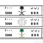 لوحة مميزة ر ب ب 5000 للبيع
