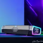 سماعة مع اضاءة- بلوتوث و USB - جديد