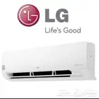 للبيع مكيف الجي LG سبليت إنفرتر شبه جديد وتحت الضمان