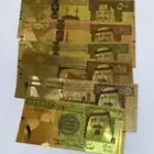 طقم عملات مذهبه الملك عبدالله رحمة الله