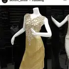 فستان تفصيل قماش المصمم جسميكو
