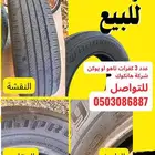 3 كفرات مستعملة هانكوك ل تاهو او يوكن مقاس 265 70 17